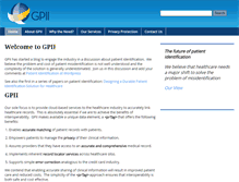 Tablet Screenshot of gpii.info